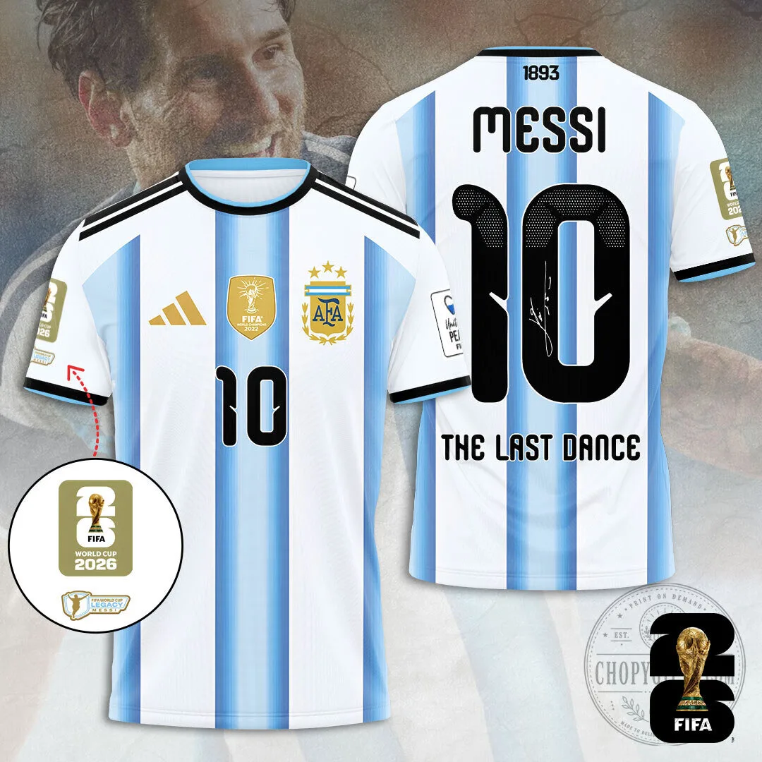 Lionel Messi Argentina National Football Team 2026 World Cup Legacy Jersey