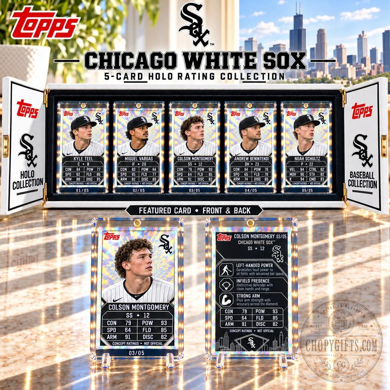 Chicago White Sox Topps Baseball Card Collector's Box Set