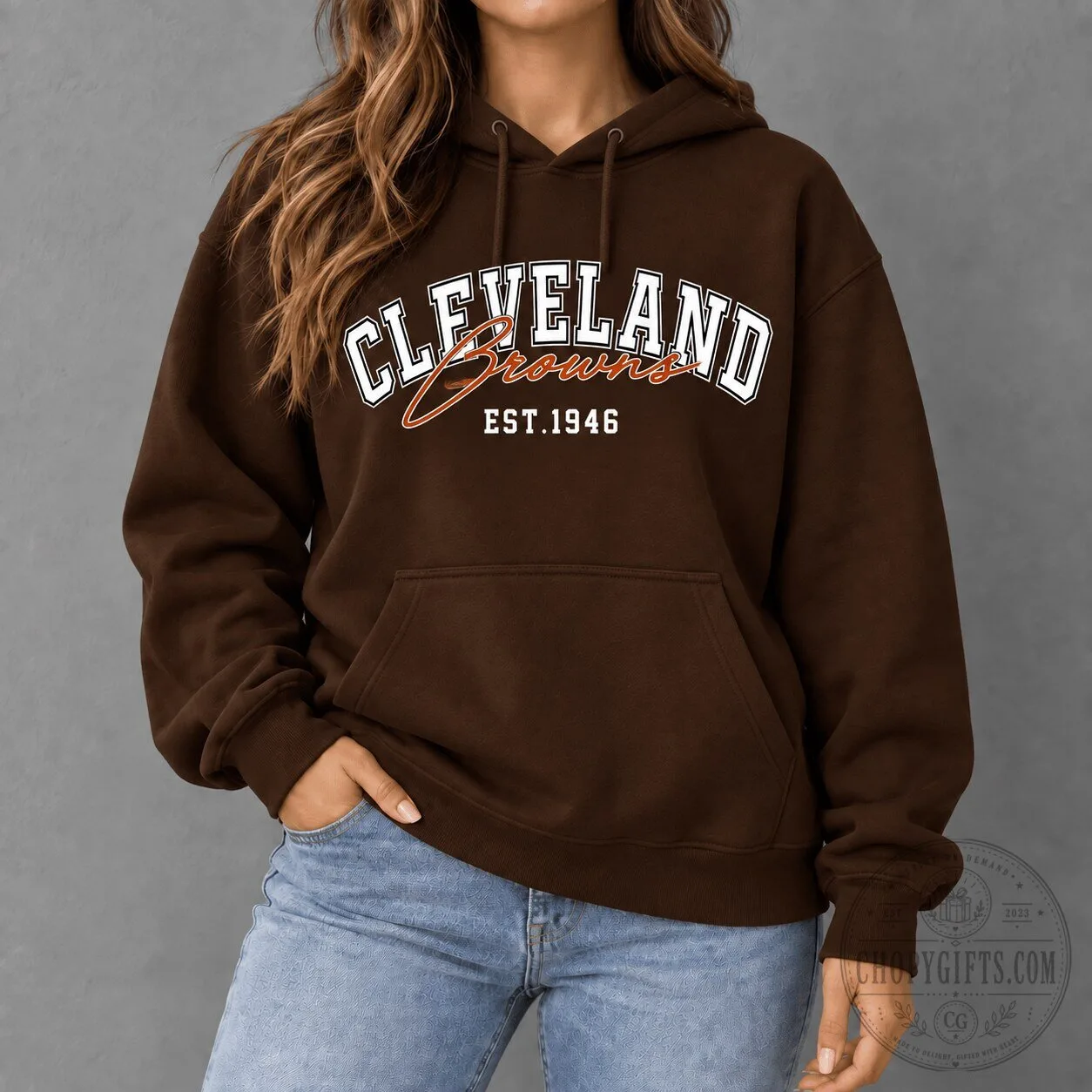 Cleveland Browns Established 1946 Football Team Hoodie