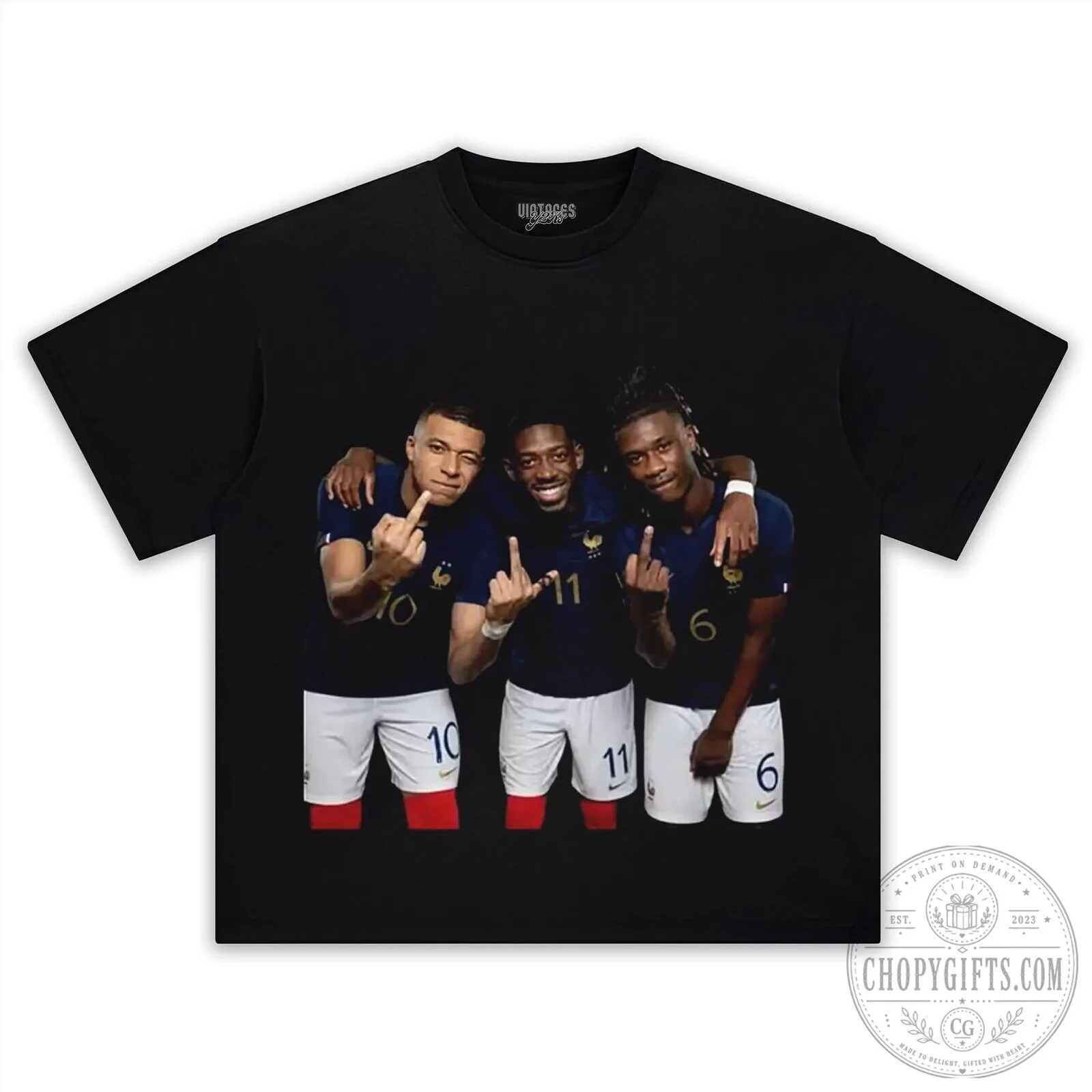 Michael Olise Kylian Mbappe Aurelien Tchouameni France National Team T-Shirt