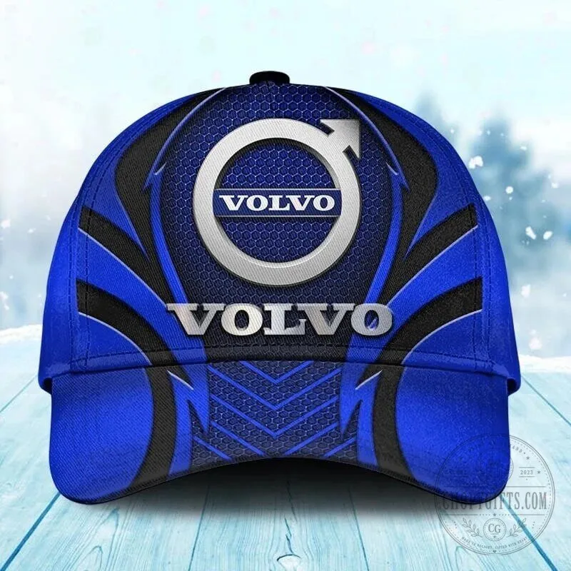 Volvo Blue Logo Classic Car Racing Fan Cap Hat