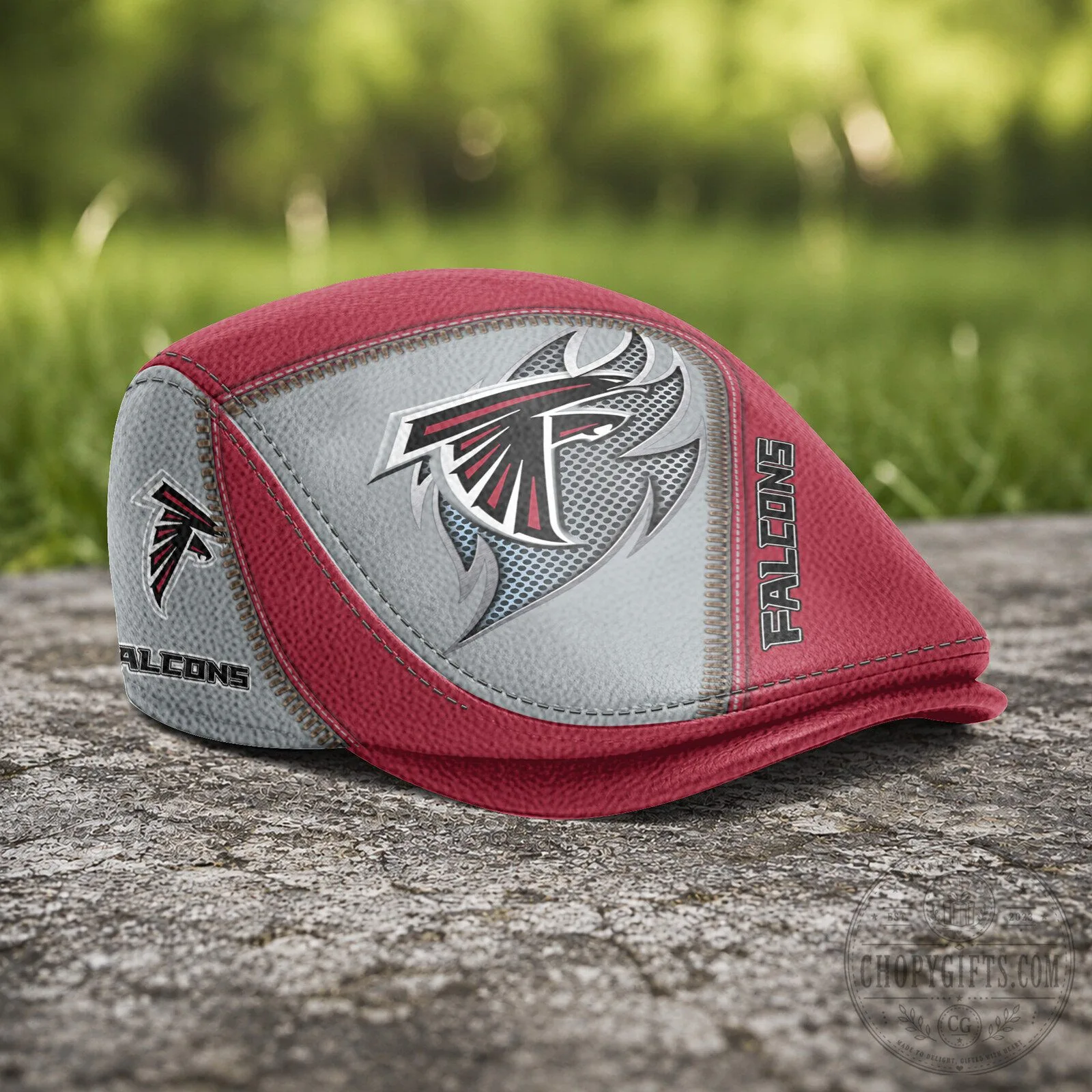 Atlanta Falcons National Football League Team Logo Flat Cap Hat