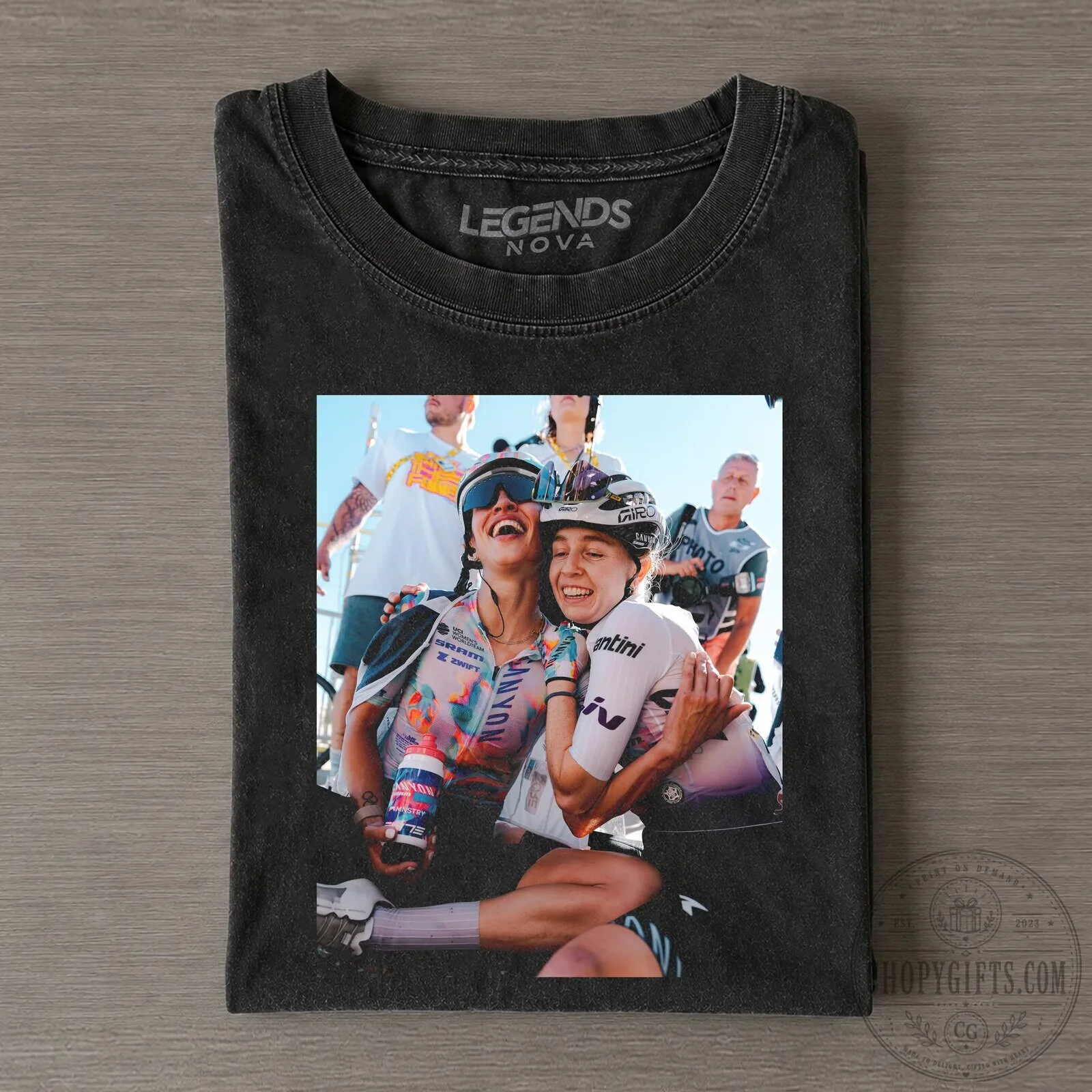 2026 Tour de France Femmes T-Shirt featuring Kasia Niewiadoma for Cycling Fans