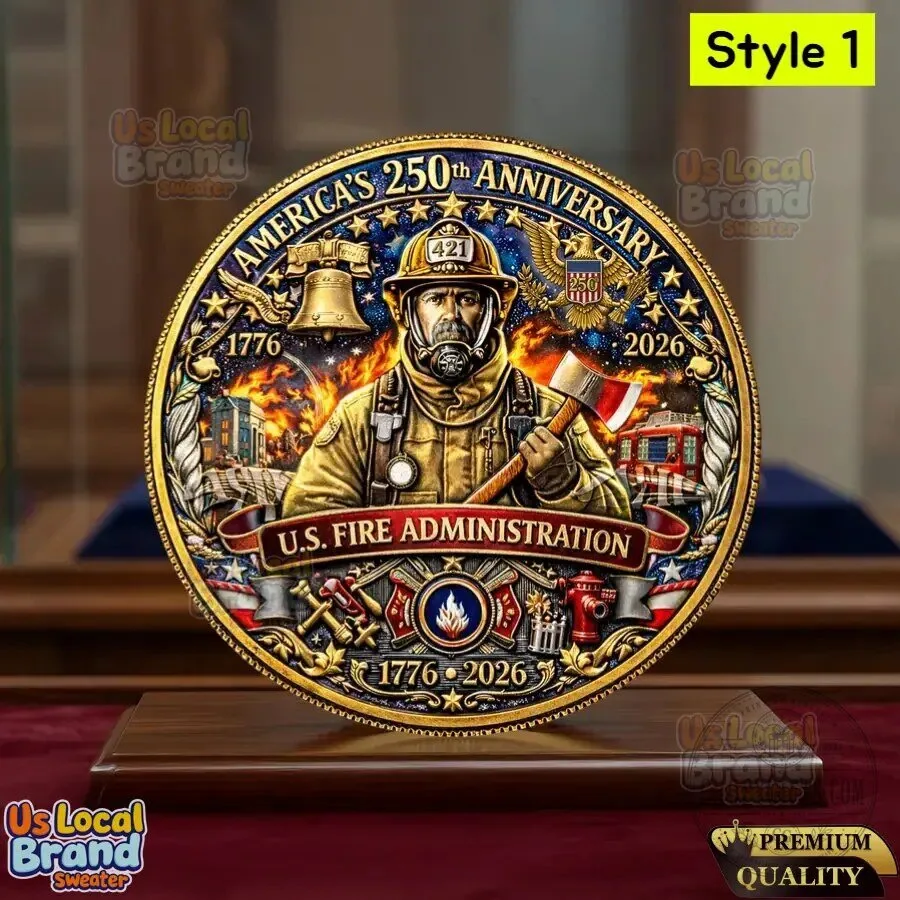 America's 250th Anniversary United States Fire Administration Commemorative Coin