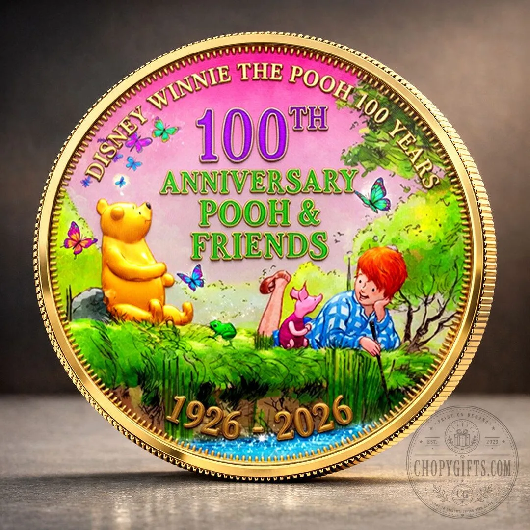 Disney Winnie the Pooh 100th Anniversary 1926-2026 Commemorative Coin