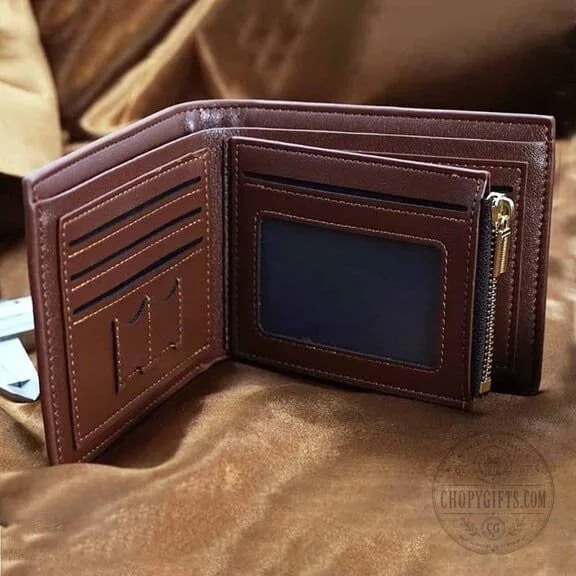 Toyota Custom Name Logo Black and Brown Leather Wallet 14 Toyota Custom Name Logo Black and Brown Leather Wallet