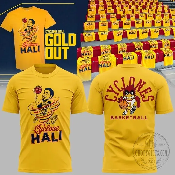 Tyrese Haliburton Cyclone Hali Iowa State Cyclones Basketball T-Shirt