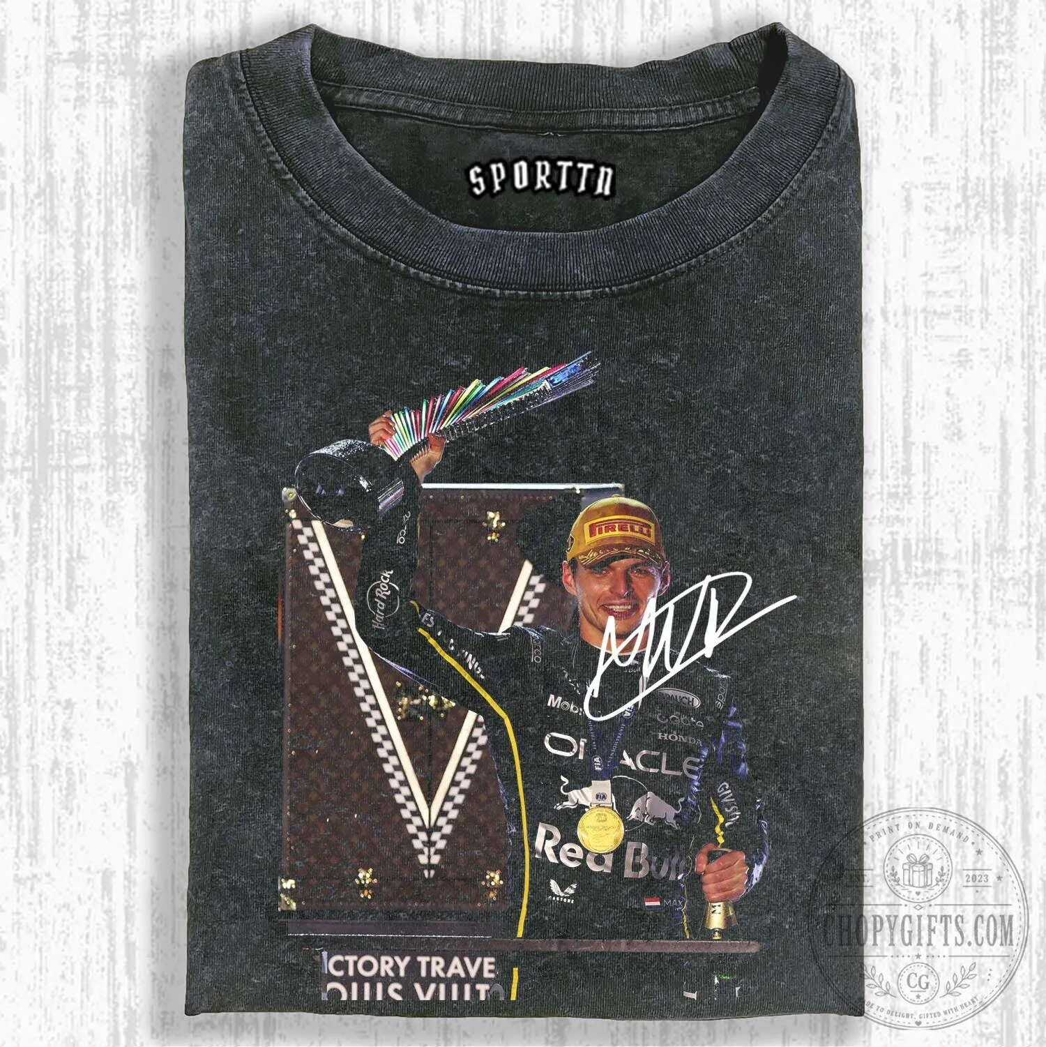 Max Verstappen Formula 1 Racing Champion Red Bull Racing T-Shirt